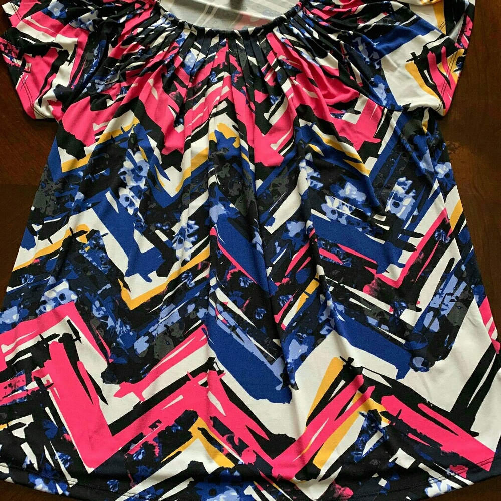 Style & Co multi color shirt